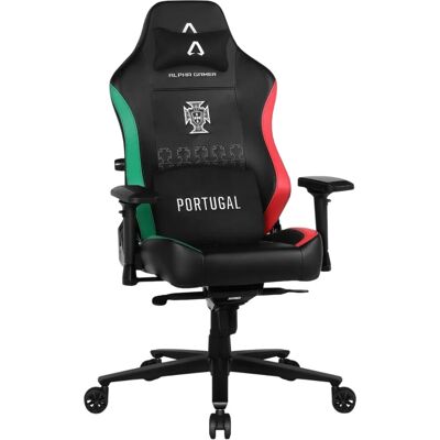 Silla Gaming Portugal 26 (Negro) – ALPHA GAMER Silla Gaming Portugal 26 (Negro) – ALPHA GAMER