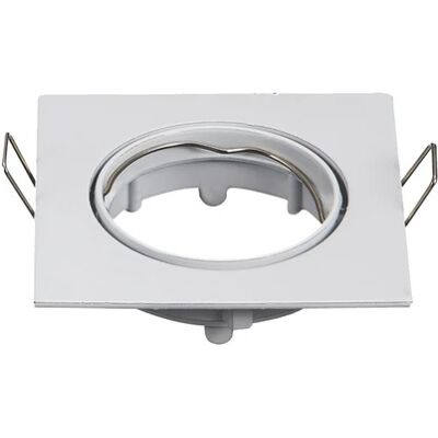 EUROPALAMP - Collare di sostegno quadrato bianco da incasso - Blanco - Cuadrado - Empotrado - Accesorio de iluminación EUROPALAMP - Collare di sostegno quadrato bianco da incasso - Blanco - Cuadrado - Empotrado - Accesorio de iluminación