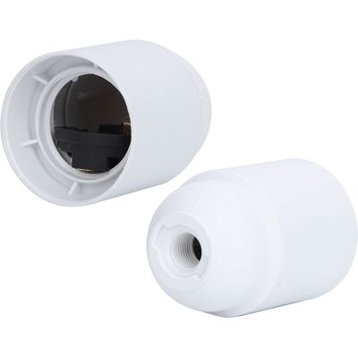 AIGOSTAR Soporte Lámpara E27 (Blanco) AIGOSTAR Soporte Lámpara E27 (Blanco)
