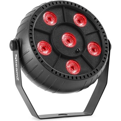 Proyector PAR 6x 2W RGB con pilas (PLP10) - beamZ Proyector PAR 6x 2W RGB con pilas (PLP10) - beamZ