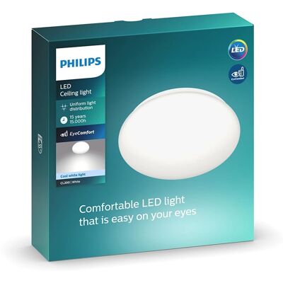 Plafón 10W 4000K (Blanco) - PHILIPS Plafón 10W 4000K (Blanco) - PHILIPS
