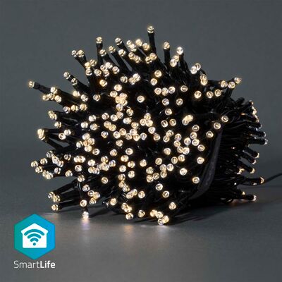 Nedis WIFILX01W400 iluminación decorativa Cadena de luces decorativa 400 bombilla(s) LED 3,34 W G Nedis WIFILX01W400 iluminación decorativa Cadena de luces decorativa 400 bombilla(s) LED 3,34 W G