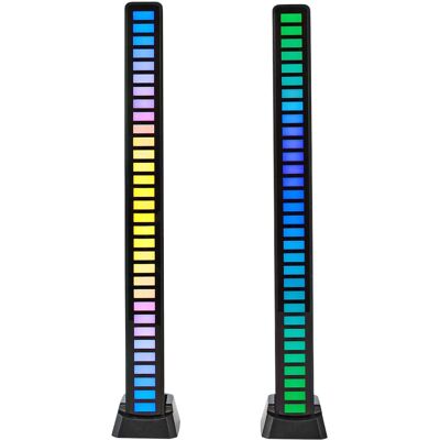 Pack 2x Barras de Luz Ambiental RGB Gaming para Monitor/PC (Negro) - NEDIS Pack 2x Barras de Luz Ambiental RGB Gaming para Monitor/PC (Negro) - NEDIS