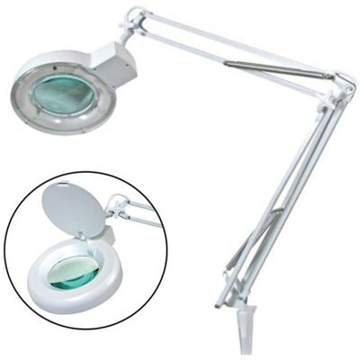 Lámpara de Sobremesa con Lupa 22W 8 Dioptrías - VELLEMAN Lámpara de Sobremesa con Lupa 22W 8 Dioptrías - VELLEMAN