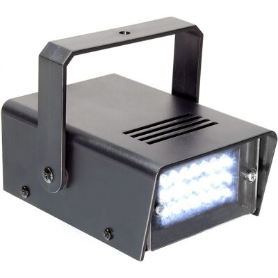 Strob Mini 24x LED blancos (220V) - beamZ Strob Mini 24x LED blancos (220V) - beamZ