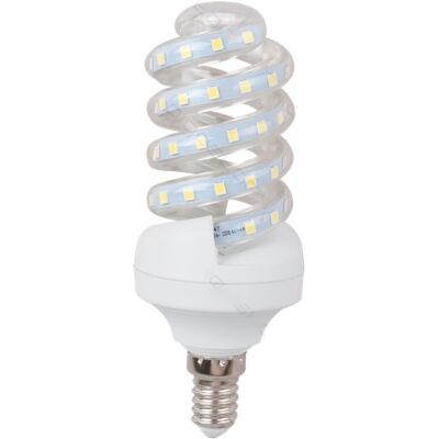 AIGOSTAR Lámpara Espiral LED 220V E14 B5 9W Blanco Q. 3000K 360º 750Lm AIGOSTAR Lámpara Espiral LED 220V E14 B5 9W Blanco Q. 3000K 360º 750Lm