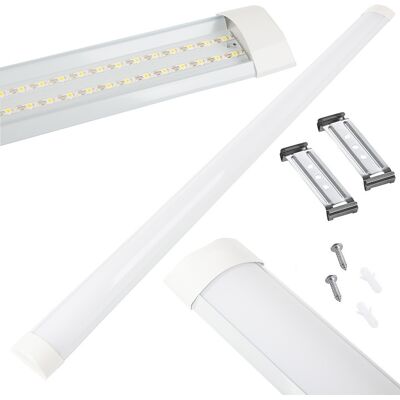 Luminaria LED 28W 220V Blanco 4000K (1,20m) Luminaria LED 28W 220V Blanco 4000K (1,20m)