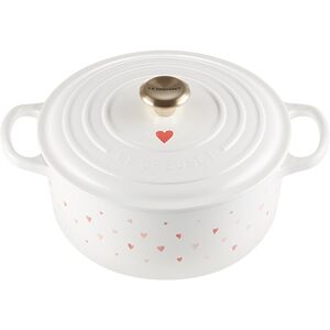 Cazuela Cocotte L´Amour Redonda de Hierro Fundido (Blanco) - LE CREUSET Cazuela Cocotte L´Amour Redonda de Hierro Fundido (Blanco) - LE CREUSET