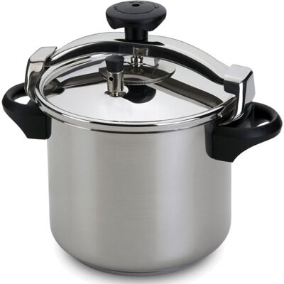 Olla a Presión con Alitas 12L (Acero Inoxidable) - SILAMPOS Olla a Presión con Alitas 12L (Acero Inoxidable) - SILAMPOS