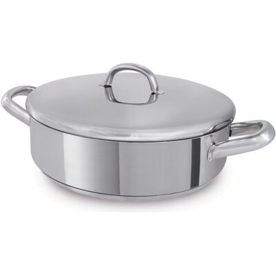 Cazuela de Inducción con Alas 5.3L (Acero Inoxidable) - SILAMPOS Cazuela de Inducción con Alas 5.3L (Acero Inoxidable) - SILAMPOS