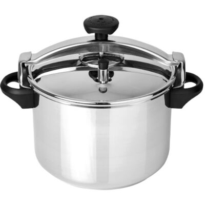 Olla a Presión con Asas 16L (Acero Inoxidable) - SILAMPOS Olla a Presión con Asas 16L (Acero Inoxidable) - SILAMPOS