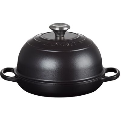 Cocotte para Pan de Hierro Fundido 1,6L (Negro Mate) - LE CREUSET Cocotte para Pan de Hierro Fundido 1,6L (Negro Mate) - LE CREUSET