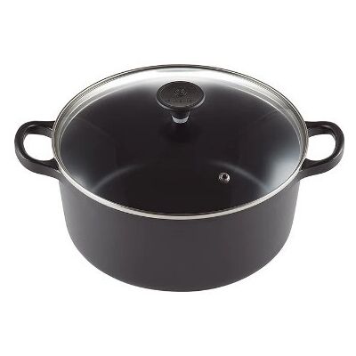 Le Creuset - Satin Black 22cm - Hierro Fundido - Cazuela Le Creuset - Satin Black 22cm - Hierro Fundido - Cazuela