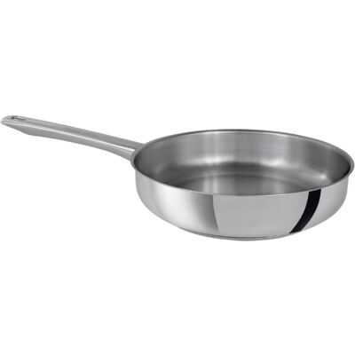 Sartén Europa con mango Ø24cm 2,1L (Acero inoxidable) - SILAMPOS Sartén Europa con mango Ø24cm 2,1L (Acero inoxidable) - SILAMPOS