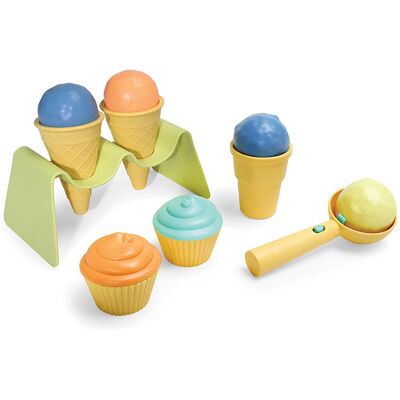 Juego de Helados y Galletas Bioplastico 13 pzs Giros - GIROS Juego de Helados y Galletas Bioplastico 13 pzs Giros - GIROS