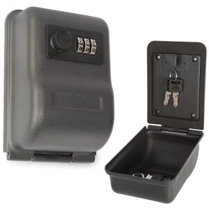 Caja Fuerte de Acero para Llaves (100 x 146 x 58mm) Negra - VELLEMAN Caja Fuerte de Acero para Llaves (100 x 146 x 58mm) Negra - VELLEMAN