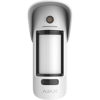 Sensor de movimiento alámbrico para exteriores con foto de verificación (negro) - AJAX Sensor de movimiento alámbrico para exteriores con foto de verificación (negro) - AJAX
