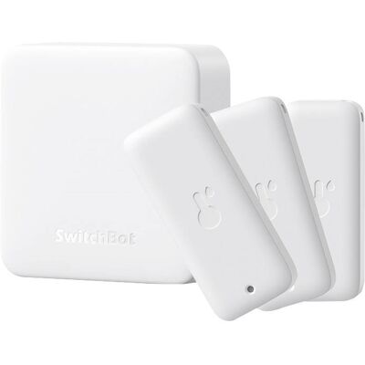 Set de Hub de Control Remoto Inteligente + 3x Termohigrómetros - SWITCHBOT Set de Hub de Control Remoto Inteligente + 3x Termohigrómetros - SWITCHBOT