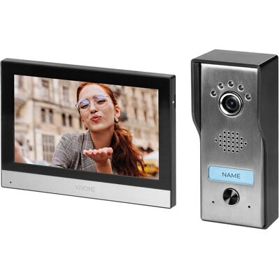 ORNO Videoportero Acero con Pantalla Táctil 7" Full HD WiFi - VIRONE ORNO Videoportero Acero con Pantalla Táctil 7" Full HD WiFi - VIRONE