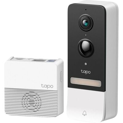 Videoportero Inteligente Tapo D230S1 2K + Hub (Negro/Blanco) - TP-LINK Videoportero Inteligente Tapo D230S1 2K + Hub (Negro/Blanco) - TP-LINK