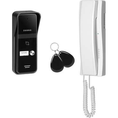 Kit de Intercomunicación de Audio Enir c/ Lector RFID - ORNO Kit de Intercomunicación de Audio Enir c/ Lector RFID - ORNO