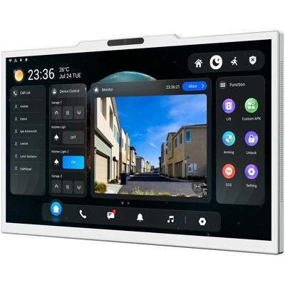 Monitor táctil IPS adicional de 15,6" con Android para videoportero - AKUVOX Monitor táctil IPS adicional de 15,6" con Android para videoportero - AKUVOX