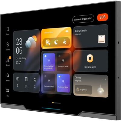 Monitor Adicional Android 10" TFT Táctil para Videoportero - AKUVOX Monitor Adicional Android 10" TFT Táctil para Videoportero - AKUVOX