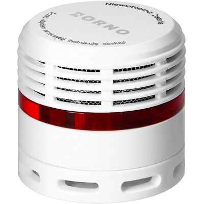 Detector de Humo Mini con Batería de Litio - ORNO Detector de Humo Mini con Batería de Litio - ORNO