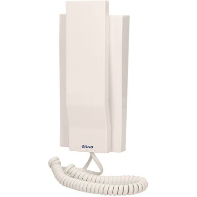 Teléfono Adicional para Kit Audio Portero OR-DOM-JJ-926/W (Blanco) - ORNO Teléfono Adicional para Kit Audio Portero OR-DOM-JJ-926/W (Blanco) - ORNO