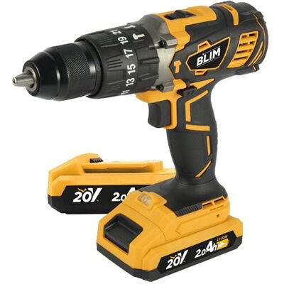 Taladro Percutor 20V c/ 2 Baterías 2Ah - BLIM Taladro Percutor 20V c/ 2 Baterías 2Ah - BLIM