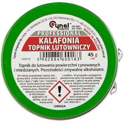 Resina fundente (45g) para soldador - CYNEL Resina fundente (45g) para soldador - CYNEL