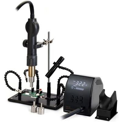 Kit Estación de Soldadura de Aire Caliente ZD-8968 300W 100~500ºC Kit Estación de Soldadura de Aire Caliente ZD-8968 300W 100~500ºC
