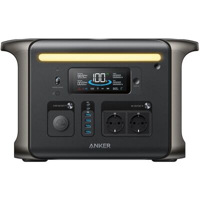 Estación de energía portátil Anker Solix F1500 - Fosfato de Hierro-Litio - 1800 W Estación de energía portátil Anker Solix F1500 - Fosfato de Hierro-Litio - 1800 W