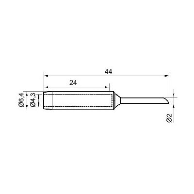 Punta N9-2 para estaciones de soldador ZD-8916, ZD-8917B, ZD-8922, ZD-8936 Punta N9-2 para estaciones de soldador ZD-8916, ZD-8917B, ZD-8922, ZD-8936
