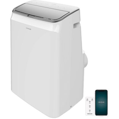 ForceClima 14800 Aire acondicionado portátil conectado con calefacción silenciosa 14000BTU (Blanco) - CECOTEC ForceClima 14800 Aire acondicionado portátil conectado con calefacción silenciosa 14000BTU (Blanco) - CECOTEC