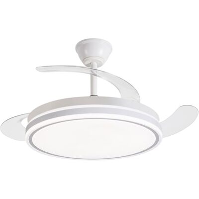 Ventilador de Techo Retráctil 6 Velocidades 30W Ø106cm c/ Iluminación LED - AVANT Ventilador de Techo Retráctil 6 Velocidades 30W Ø106cm c/ Iluminación LED - AVANT