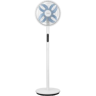 Ventilador de Pie de 30 W Ø35,6 cm (Blanco) - MIDEA Ventilador de Pie de 30 W Ø35,6 cm (Blanco) - MIDEA
