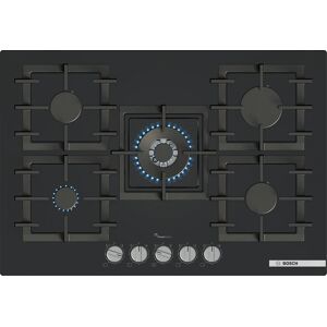 Placa de gas Serie 6 PPQ7A6I40 5 zonas 11500W (Negro) - BOSCH Placa de gas Serie 6 PPQ7A6I40 5 zonas 11500W (Negro) - BOSCH