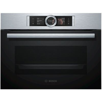 Horno Eléctrico Multifunción (Vapor) Ecoclean A+ 47L (Inoxidable) - BOSCH Horno Eléctrico Multifunción (Vapor) Ecoclean A+ 47L (Inoxidable) - BOSCH