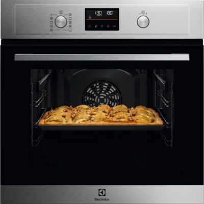 Horno Multifunción Empotrable EOH4P56BX 65L 2320W (Negro/Acero Inoxidable) - ELECTROLUX Horno Multifunción Empotrable EOH4P56BX 65L 2320W (Negro/Acero Inoxidable) - ELECTROLUX
