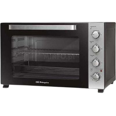 Mini horno eléctrico 75L 2400W (Negro/Plateado) - ORBEGOZO Mini horno eléctrico 75L 2400W (Negro/Plateado) - ORBEGOZO