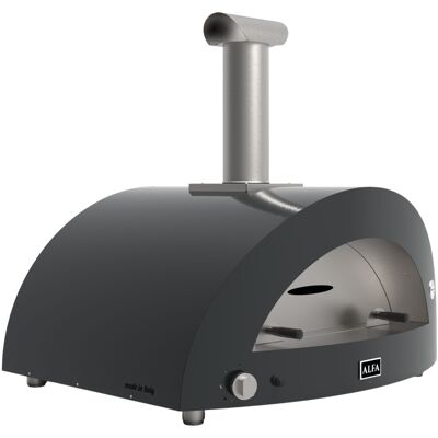 Horno de pizza híbrido moderno para 5 pizzas (gris pizarra) - ALFA Horno de pizza híbrido moderno para 5 pizzas (gris pizarra) - ALFA