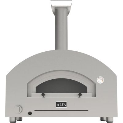 Horno de pizza híbrido Futuro 2 Pizze (negro/plateado) - ALFA Horno de pizza híbrido Futuro 2 Pizze (negro/plateado) - ALFA