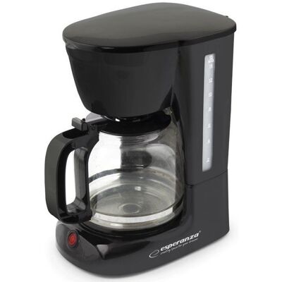 Cafetera de Filtro 950W (Negra) - ESPERANZA Cafetera de Filtro 950W (Negra) - ESPERANZA