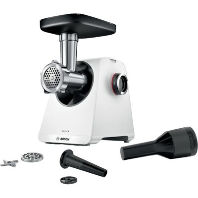 Picadora de Carne Serie 4 MultiPower MFWS420W 1900W (Blanco/Negro) - BOSCH Picadora de Carne Serie 4 MultiPower MFWS420W 1900W (Blanco/Negro) - BOSCH