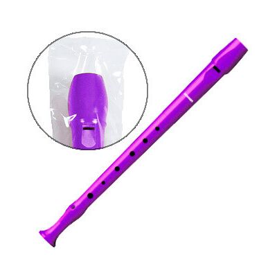 Flauta Hohner 9508 Color Violeta Verde y Funda Transparente Flauta Hohner 9508 Color Violeta Verde y Funda Transparente