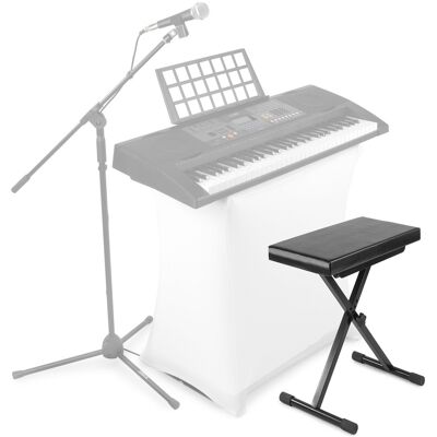 Banco de órgano/teclado ajustable en altura - VONYX Banco de órgano/teclado ajustable en altura - VONYX