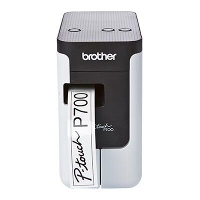 Impresora de etiquetas PT-P700 180 x 180 DPI con cables TZe - BROTHER Impresora de etiquetas PT-P700 180 x 180 DPI con cables TZe - BROTHER