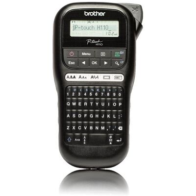 Impresora de Etiquetas PT-H110 180 x 180 DPI TZe QWERTY - BROTHER Impresora de Etiquetas PT-H110 180 x 180 DPI TZe QWERTY - BROTHER