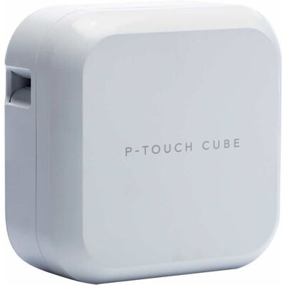 Rotuladora Electrónica Portátil 180 x 360 DPI PT-P710BT (Blanco) - BROTHER Rotuladora Electrónica Portátil 180 x 360 DPI PT-P710BT (Blanco) - BROTHER